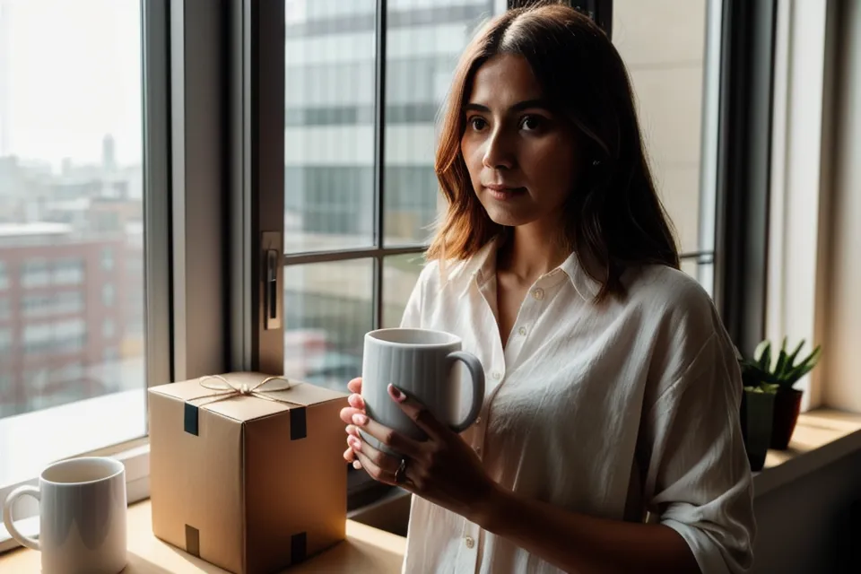 Relation client apaisée en micro-entreprise : entrepreneuse sereine après avoir organisé ses avis