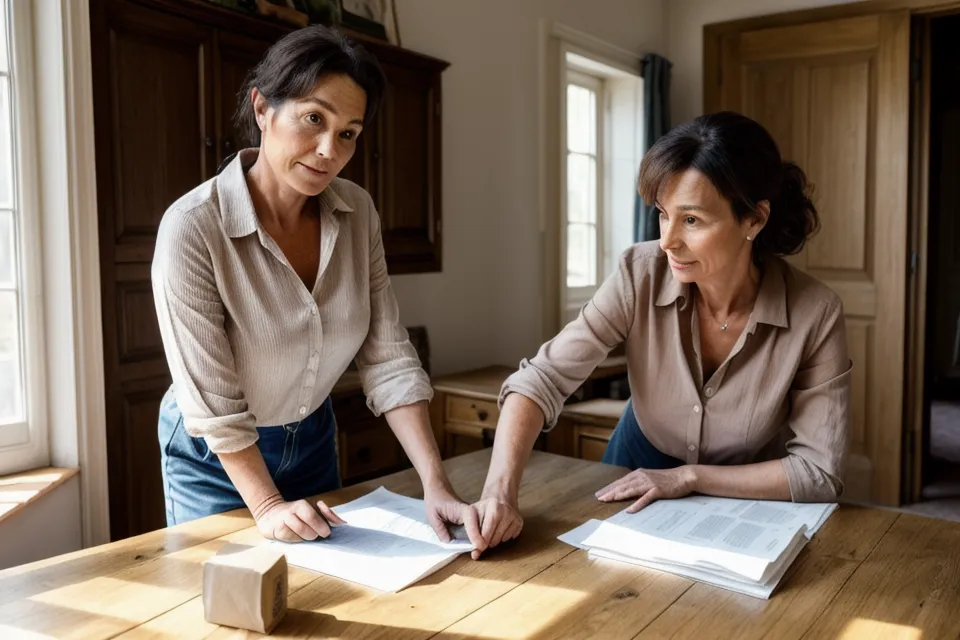 Calculatrice et carnet de notes couverts de calculs de tarification freelance pour une micro-entreprise