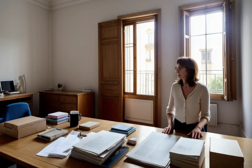 Documents administratifs et juridiques triés pour organiser les outils d'une création d'entreprise en micro-entreprise