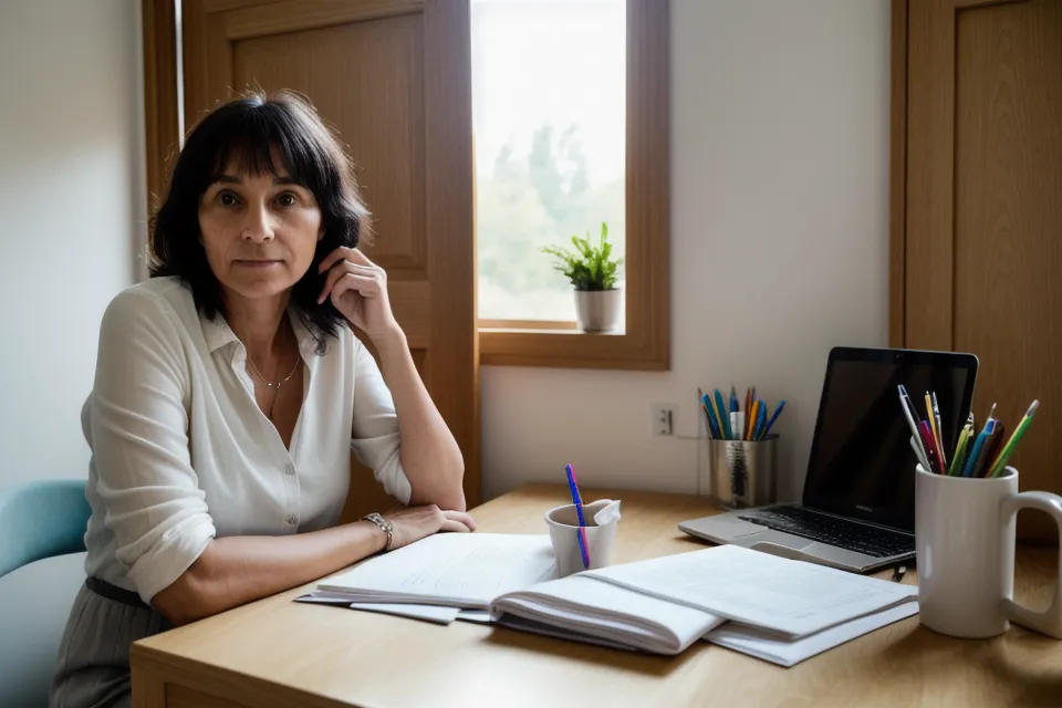 Espace de travail rangé avec une check-list d'outils validés pour micro-entrepreneur