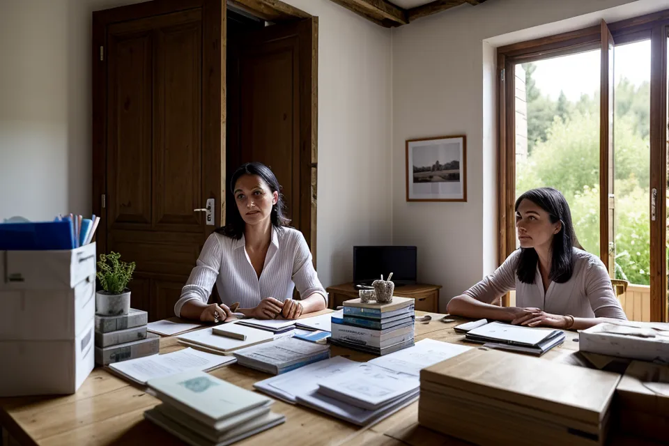 Liste de contrôle manuscrite tenue par une indépendante débutante pour les étapes de création d'une micro-entreprise